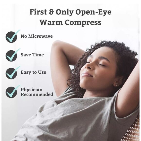 TearRestore Open-Eye Thermal Mask - Picture 3 of 8